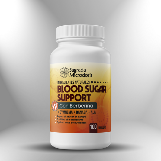 Blood Sugar Support: Regula azúcar en la sangre ► 100 cápsulas
