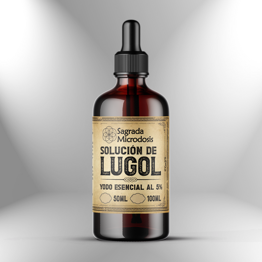 Solución de Lugol 5% (Yodo) 50ml y 100ml