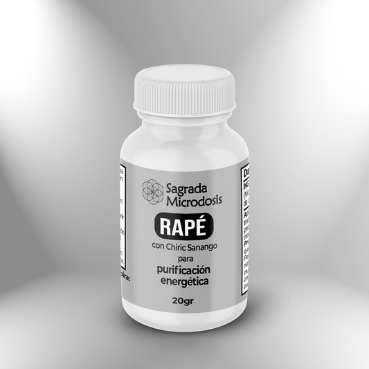 Rapé con Chiric Sanango - 20gr (viene con Kuripi de regalo)