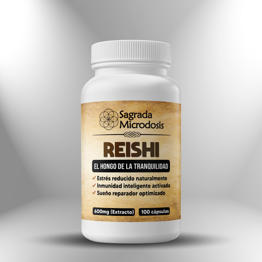 Reishi (extracto 50% polisacáridos) 600mg ► 100 cápsulas