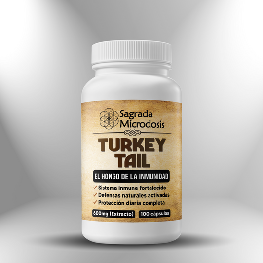 Turkey Tail (extracto 50% polisacáridos) 600mg ► 100 cápsulas