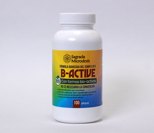 B-Active (Complejo de Vitaminas B activadas) - 100 cápsulas