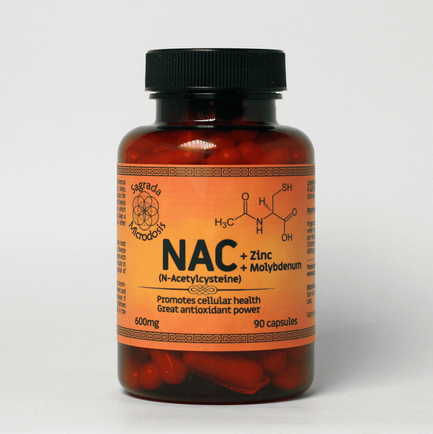 NAC (N-Acetil-Cisteína) + Zinc + Molibdeno